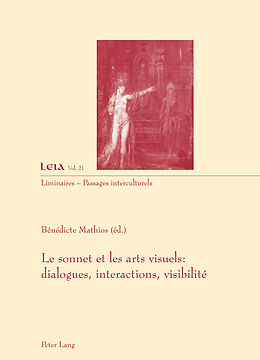 Couverture cartonnée Le sonnet et les arts visuels : dialogues, interactions, visibilité de 