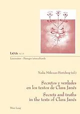 Kartonierter Einband Secretos y verdades en los textos de Clara Janés- Secrets and truths in the texts of Clara Janés von 