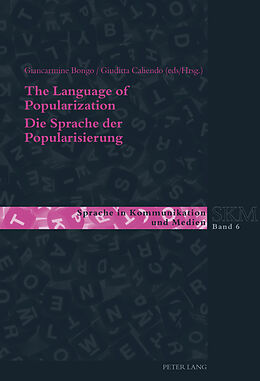 Kartonierter Einband The Language of Popularization- Die Sprache der Popularisierung von 