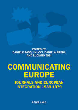 Couverture cartonnée Communicating Europe de 