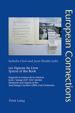 Couverture cartonnée Les Espaces du Livre / Spaces of the Book de 