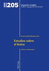 Kartonierter Einband Estudios sobre el léxico von 