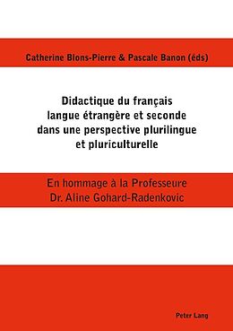 E-Book (epub) Didactique du français langue étrangère et seconde dans une perspective plurilingue et pluriculturelle von 