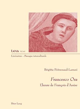 Couverture cartonnée Francesco Ora de Brigitte Poitrenaud-Lamesi