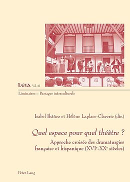 Couverture cartonnée Quel espace pour quel théâtre ? de 