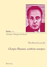 Kartonierter Einband Giorgio Bassani, scrittore europeo von 