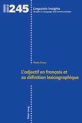 eBook (epub) Ladjectif en français et sa définition lexicographique de Paolo Frassi