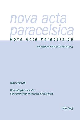 Kartonierter Einband Nova Acta Paracelsica 28/2018 von 