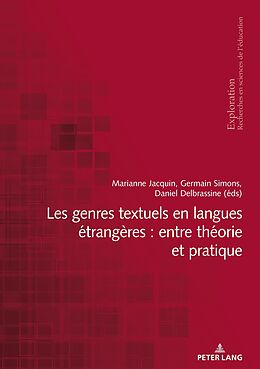 eBook (epub) Les genres textuels en langues étrangères : entre théorie et pratique de 