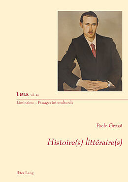 Couverture cartonnée Histoire(s) littéraire(s) de Paolo Grossi