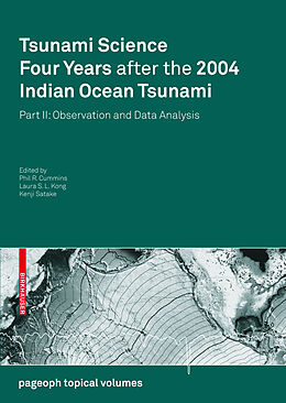 Kartonierter Einband Tsunami Science Four Years After the 2004 Indian Ocean Tsunami von 