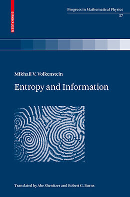 Livre Relié Entropy and Information de Mikhail V. Volkenstein