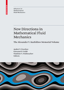 Livre Relié New Directions in Mathematical Fluid Mechanics de 