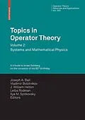 E-Book (pdf) Topics in Operator Theory von Joseph A. Ball, Vladimir Bolotnikov, Leiba Rodman