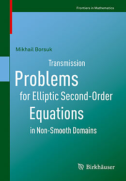 Couverture cartonnée Transmission Problems for Elliptic Second-Order Equations in Non-Smooth Domains de Mikhail Borsuk