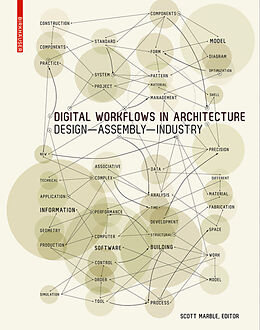 Livre Relié Digital Workflows in Architecture de 