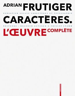 E-Book (pdf) Adrian Frutiger  Caractères von 