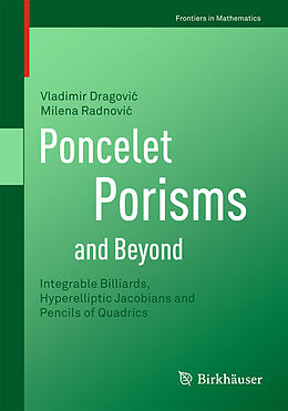Kartonierter Einband Poncelet Porisms and Beyond von Milena Radnovi , Vladimir Dragovi 