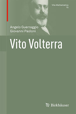 Fester Einband Vito Volterra von Angelo Guerraggio, Giovanni Paoloni
