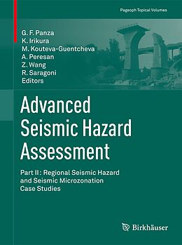 Kartonierter Einband Advanced Seismic Hazard Assessment von 