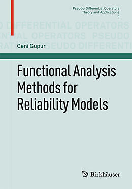 eBook (pdf) Functional Analysis Methods for Reliability Models de Geni Gupur