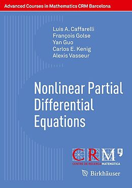 eBook (pdf) Nonlinear Partial Differential Equations de Luis A. Caffarelli, François Golse, Yan Guo