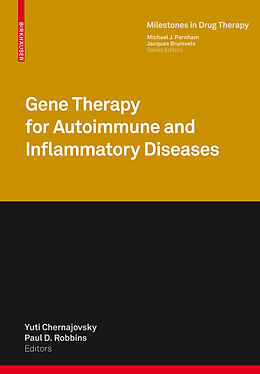 Couverture cartonnée Gene Therapy for Autoimmune and Inflammatory Diseases de 