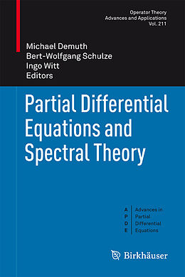 Couverture cartonnée Partial Differential Equations and Spectral Theory de 