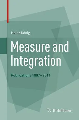 E-Book (pdf) Measure and Integration von Heinz König