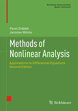 Livre Relié Methods of Nonlinear Analysis de Jaroslav Milota, Pavel Drabek