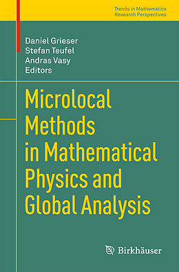Kartonierter Einband Microlocal Methods in Mathematical Physics and Global Analysis von 