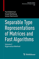 eBook (pdf) Separable Type Representations of Matrices and Fast Algorithms de Yuli Eidelman, Israel Gohberg, Iulian Haimovici