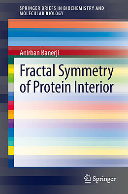 Couverture cartonnée Fractal Symmetry of Protein Interior de Anirban Banerji