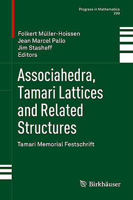 Couverture cartonnée Associahedra, Tamari Lattices and Related Structures de 