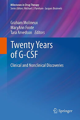 Couverture cartonnée Twenty Years of G-CSF de 