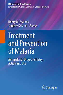 Couverture cartonnée Treatment and Prevention of Malaria de 