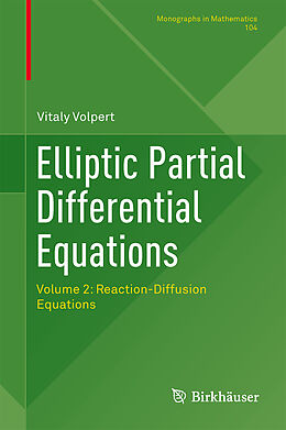 Livre Relié Elliptic Partial Differential Equations de Vitaly Volpert