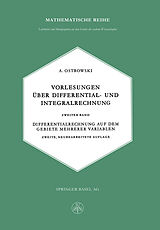 E-Book (pdf) Vorlesungen über Differential- und Integralrechnung von Alexander M. Ostrowski