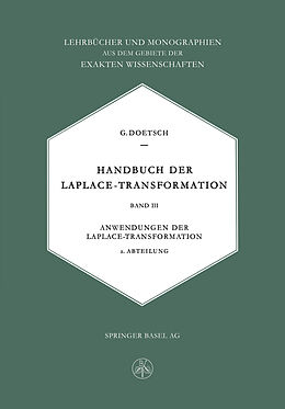 E-Book (pdf) Handbuch der Laplace-Transformation von Gustav Doetsch