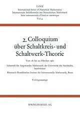 E-Book (pdf) 2. Colloquium Über Schaltkreis- und Schaltwerk-Theorie von Johannes Dörr, Ernst Peschl, Heinz Unger