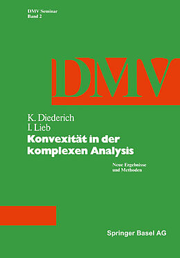 E-Book (pdf) Konvexität in der Komplexen Analysis von K. Diederich, Lieb