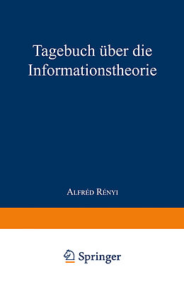 Kartonierter Einband Tagebuch über die Informationstheorie von A. Renyi