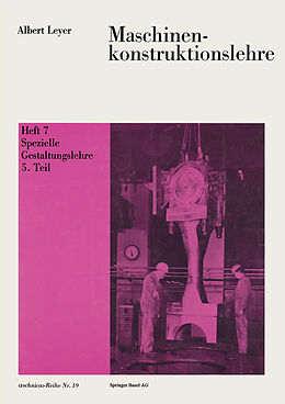 E-Book (pdf) Maschinenkonstruktionslehre von A. Leyer