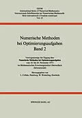 E-Book (pdf) Numerische Methoden bei Optimierungsaufgaben von COLLATZ, WETTERLING