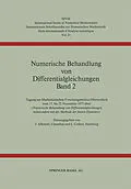 E-Book (pdf) Numerische Behandlung von Differentialgleichungen Band 2 von J. Albrecht, L. Collatz
