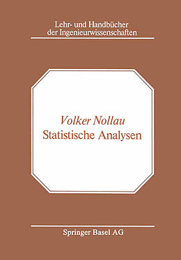 Kartonierter Einband Statistische Analysen von V. NOllau
