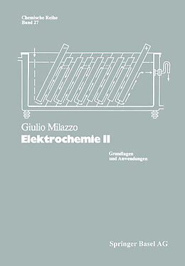 Kartonierter Einband Elektrochemie von G. Milazzo