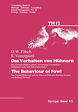 E-Book (pdf) Das Verhalten von Hühnern / The Behaviour of Fowl von FÖLSCH, VESTERGAARD