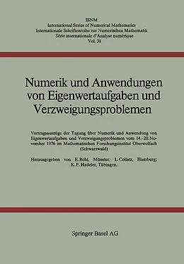 E-Book (pdf) Numerik und Anwendungen von Eigenwertaufgaben und Verzweigungsproblemen von BOHL, COLLATZ, HADELER