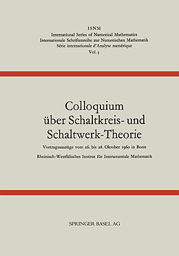 E-Book (pdf) Colloquium über Schaltkreis- und Schaltwerk-Theorie von Kenneth A. Loparo